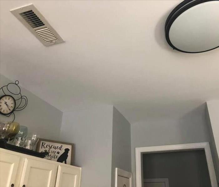Ceiling - Repaired after Storm Damage